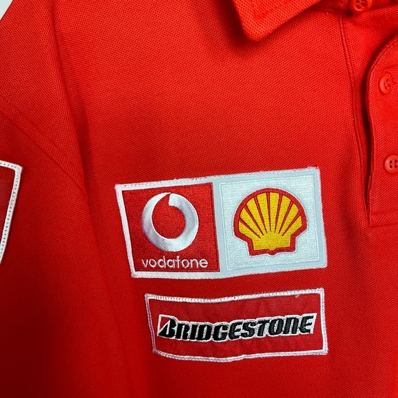 Fila Official Authentic Ferrari Racing Polo Shirt - Picture 3 of 6